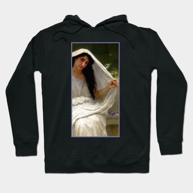 Le Voile / The Veil by Bouguereau Hoodie by academic-art